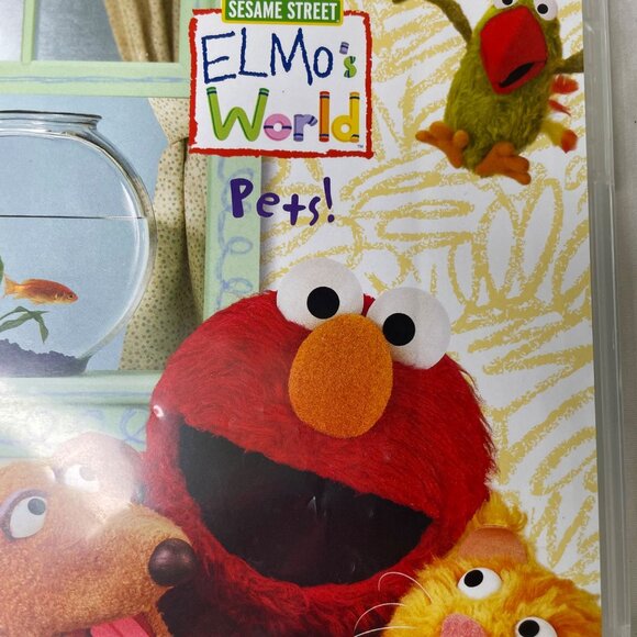 Sesame Street Elmos World Pets Childrens Learning DVD 2006 NR u - Picture 2 of 6